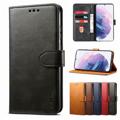 GUSSIM Business Style Horizontal Flip Leather Case with Holder & Card Slots & Wallet, For Samsung Galaxy S21 5G, For Samsung Galaxy S21+ 5G, For Samsung Galaxy S21 FE, For Samsung Galaxy S21 Ultra 5G