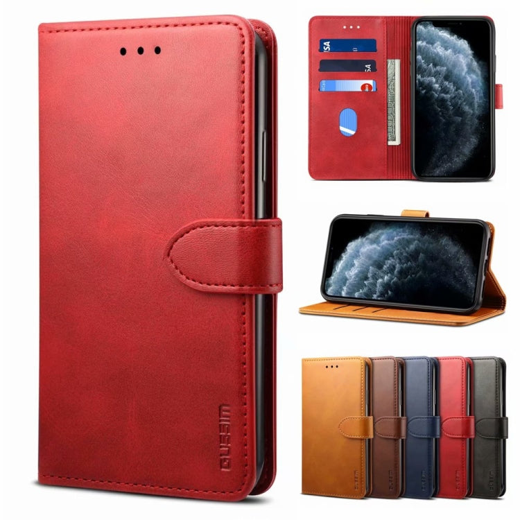 GUSSIM Business Style Horizontal Flip Leather Case with Holder & Card Slots & Wallet, For Samsung Galaxy S21 5G, For Samsung Galaxy S21+ 5G, For Samsung Galaxy S21 FE, For Samsung Galaxy S21 Ultra 5G