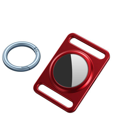 Magnetic Metal Protective Cover Case with Switchable Keychain Ring For AirTag 2nd Gen / AirTag 1st Gen