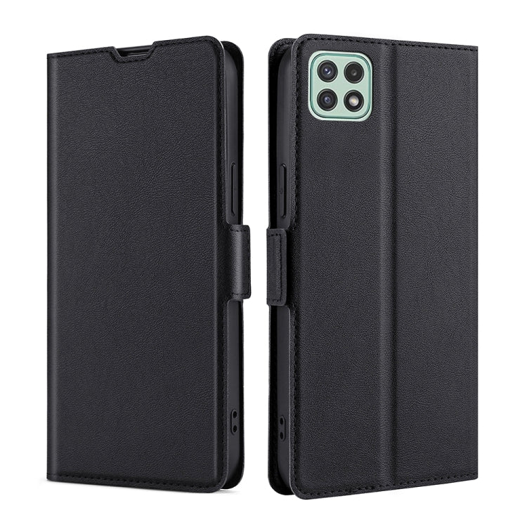 Ultra-thin Voltage Side Buckle PU + TPU Horizontal Flip Leather Case with Holder & Card Slot