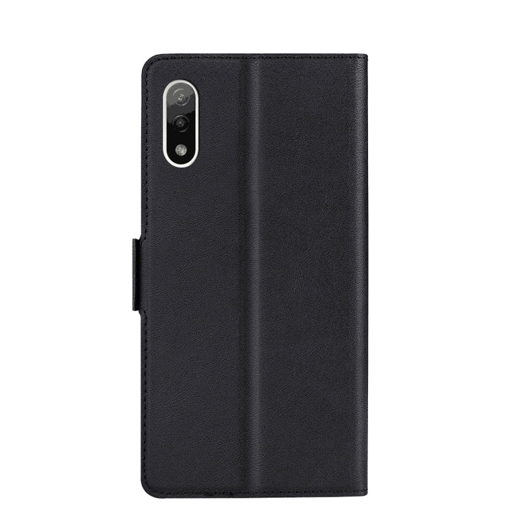 Ultra-thin Voltage Side Buckle PU + TPU Horizontal Flip Leather Case with Holder & Card Slot