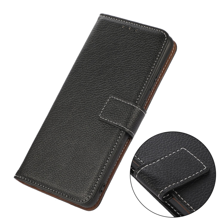 Litchi Texture PU + TPU Horizontal Flip Leather Case with Holder & Card Slots & Wallet