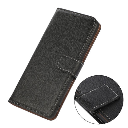 Litchi Texture PU + TPU Horizontal Flip Leather Case with Holder & Card Slots & Wallet