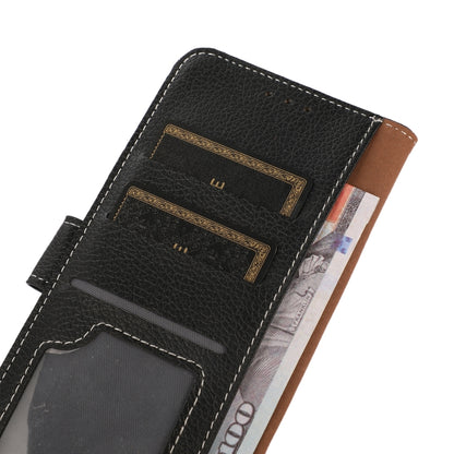 Litchi Texture PU + TPU Horizontal Flip Leather Case with Holder & Card Slots & Wallet