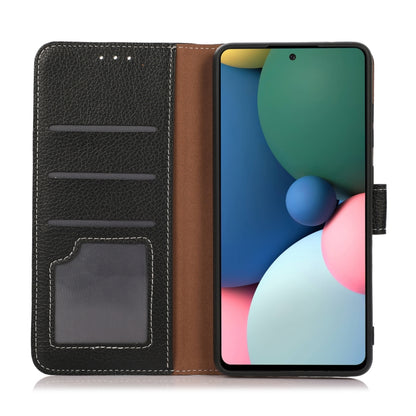 Litchi Texture PU + TPU Horizontal Flip Leather Case with Holder & Card Slots & Wallet