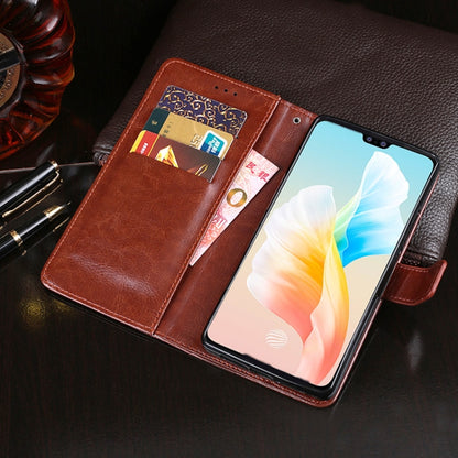 idewei Crazy Horse Texture Horizontal Flip Leather Case with Holder & Card Slots & Wallet, Series 2