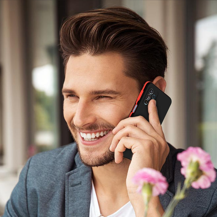 Dual-color 360 Degrees Full Coverage Protective PC + TPU Shockproof Case, For Samsung Galaxy A72 5G / 4G