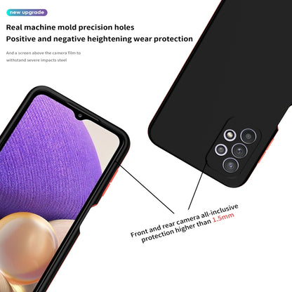 Dual-color 360 Degrees Full Coverage Protective PC + TPU Shockproof Case, For Samsung Galaxy A72 5G / 4G