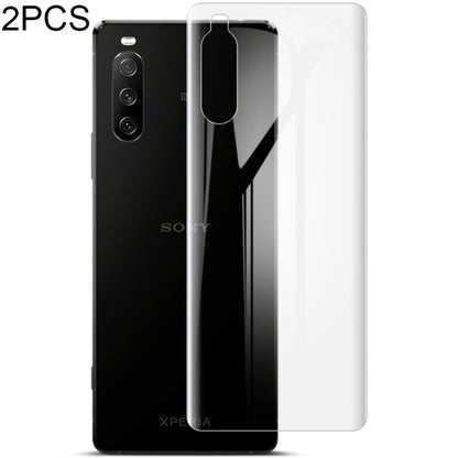 2 PCS IMAK 0.15mm Curved Full Screen Protector Hydrogel Film Back Protector, For Samsung Galaxy A52 5G / 4G, For Sony Xperia 10 III