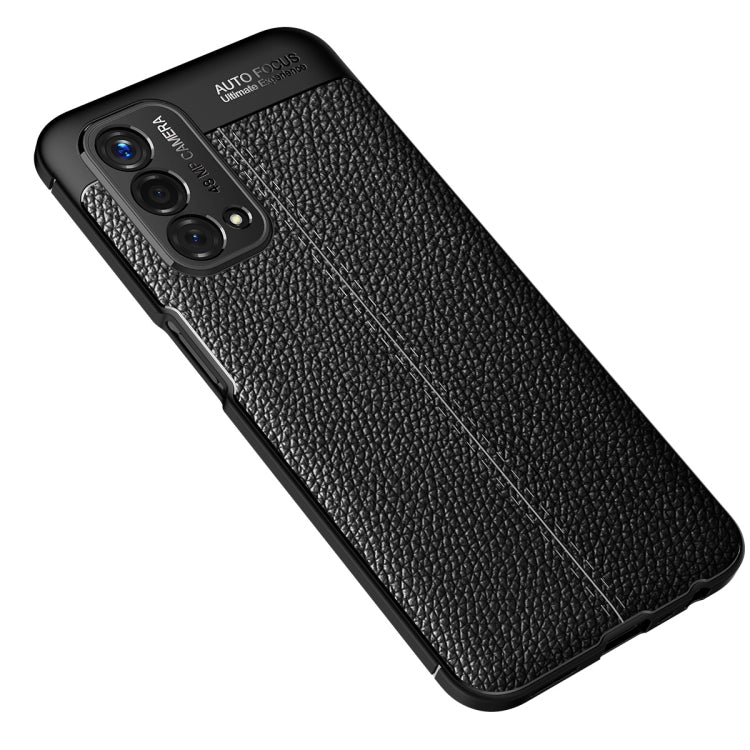 Litchi Texture TPU Shockproof Case, For OnePlus Nord N200 5G