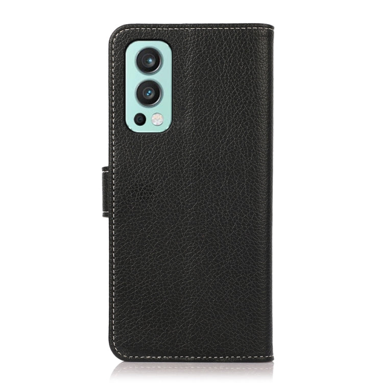 Litchi Texture Horizontal Flip Leather Case with Holder & Card Slots & Wallet, For OnePlus Nord 2 5G