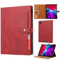 Calf Texture Double Fold Clasp Horizontal Flip Leather Case with Photo Frame & Holder & Card Slots & Wallet