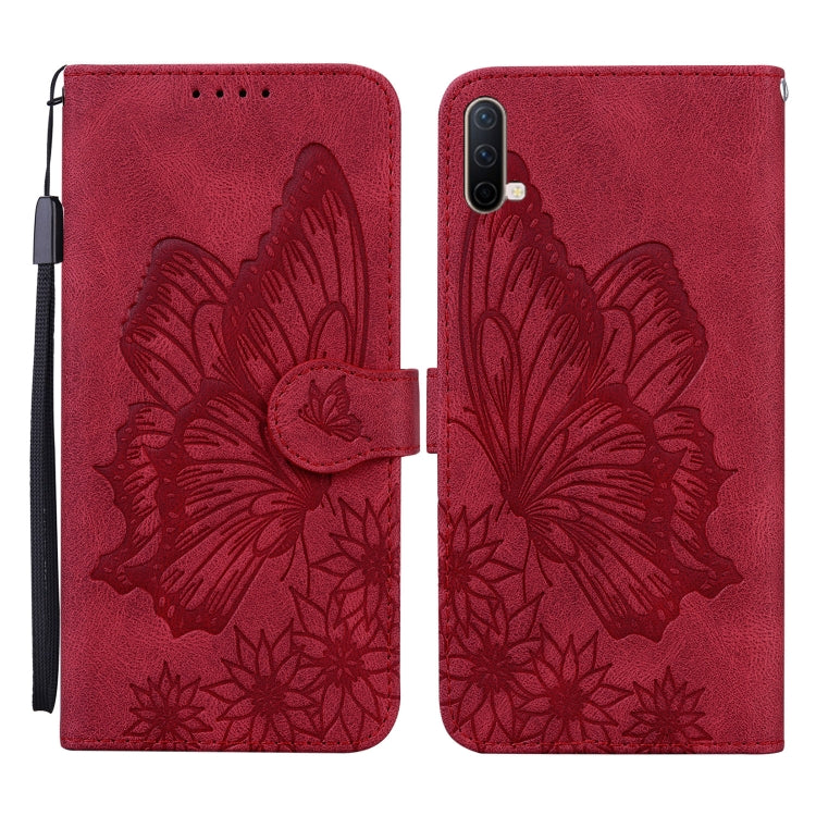 Retro Skin Feel Butterflies Embossing Horizontal Flip Leather Case with Holder & Card Slots & Wallet