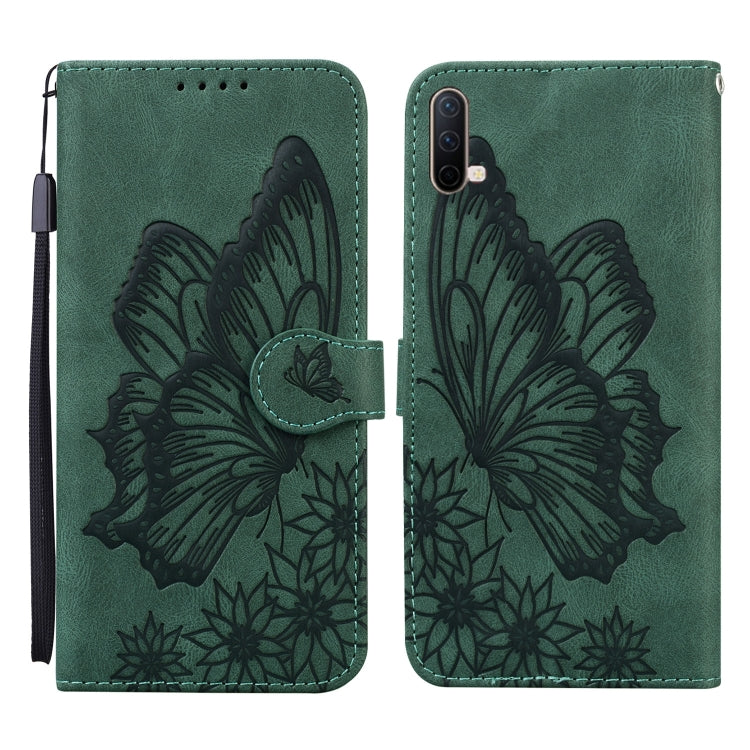 Retro Skin Feel Butterflies Embossing Horizontal Flip Leather Case with Holder & Card Slots & Wallet