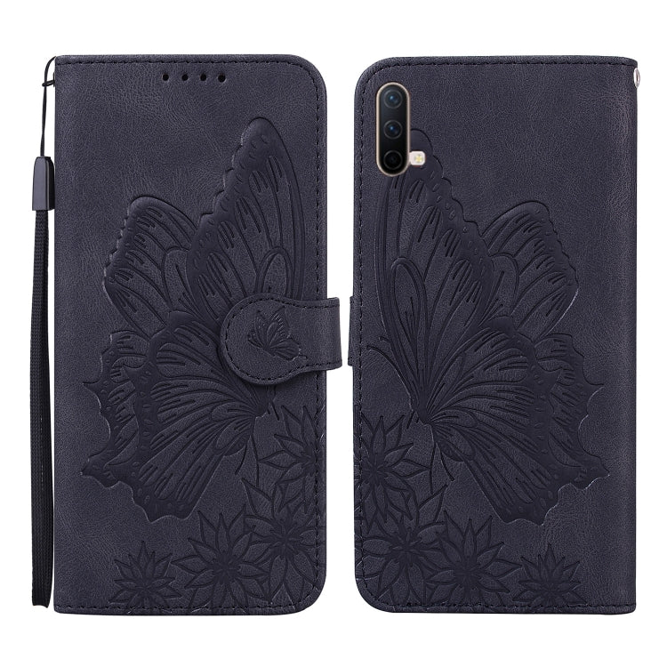 Retro Skin Feel Butterflies Embossing Horizontal Flip Leather Case with Holder & Card Slots & Wallet