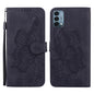 Retro Skin Feel Butterflies Embossing Horizontal Flip Leather Case with Holder & Card Slots & Wallet