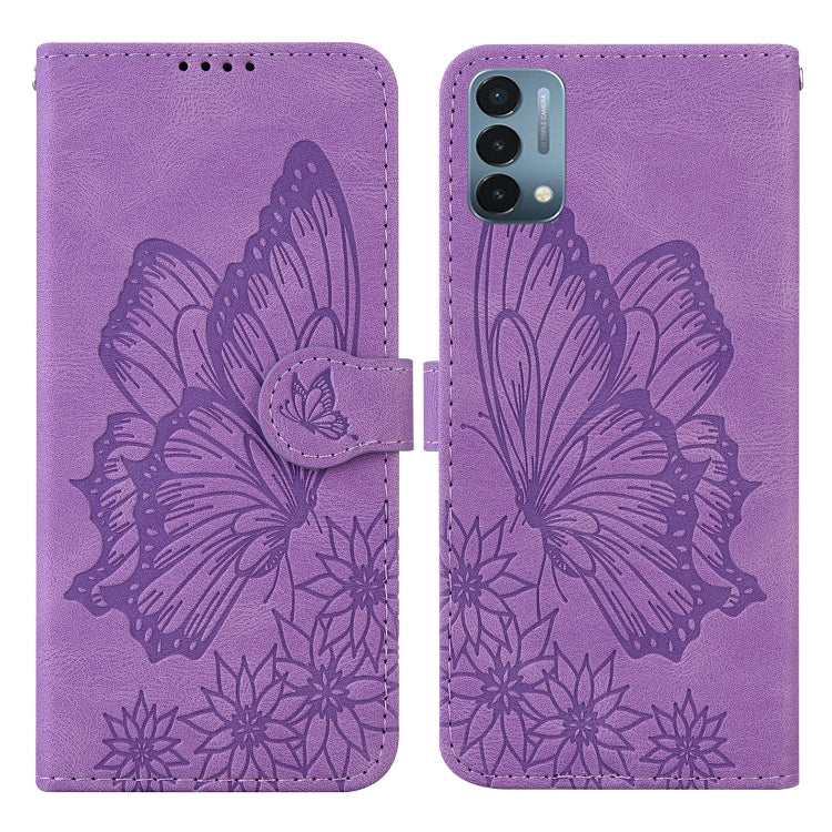 Retro Skin Feel Butterflies Embossing Horizontal Flip Leather Case with Holder & Card Slots & Wallet