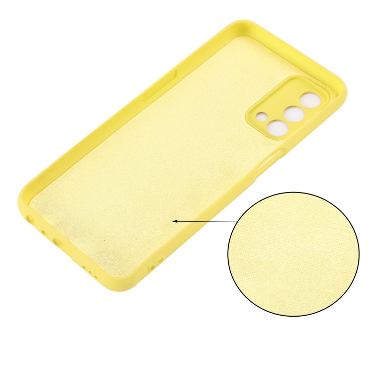 Pure Color Liquid Silicone Shockproof Full Coverage Case, For OnePlus Nord N200 / OPPO A93 5G