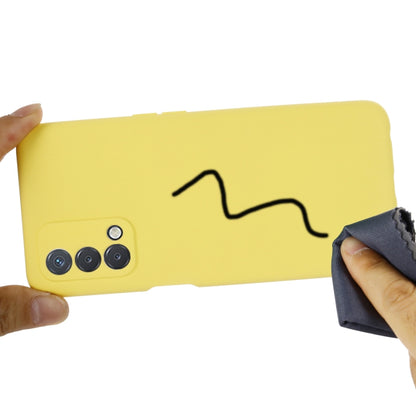 Pure Color Liquid Silicone Shockproof Full Coverage Case, For OnePlus Nord N200 / OPPO A93 5G