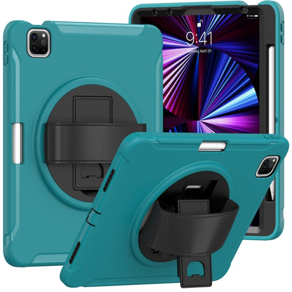 360 Degree Rotation PC + TPU Protective Case with Holder & Hand-strap