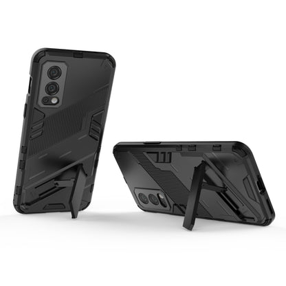 Punk Armor 2 in 1 PC + TPU Shockproof Case with Invisible Holder