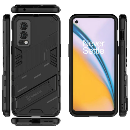 Punk Armor 2 in 1 PC + TPU Shockproof Case with Invisible Holder