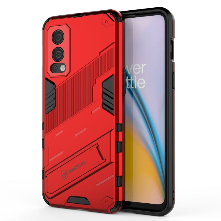 Punk Armor 2 in 1 PC + TPU Shockproof Case with Invisible Holder