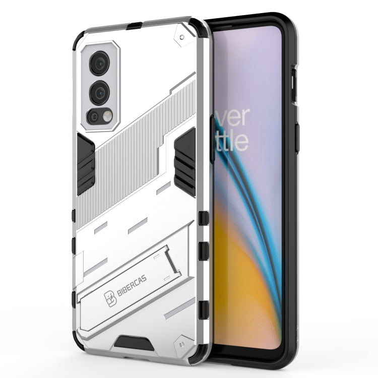 Punk Armor 2 in 1 PC + TPU Shockproof Case with Invisible Holder