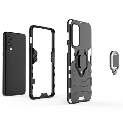 PC + TPU Shockproof Protective Case with Magnetic Ring Holder, For OnePlus Nord 2 5G, For Honor X20 SE
