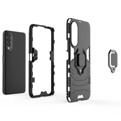 PC + TPU Shockproof Protective Case with Magnetic Ring Holder