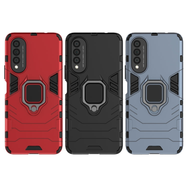 PC + TPU Shockproof Protective Case with Magnetic Ring Holder, For Honor X20 SE, For OnePlus Nord 2 5G