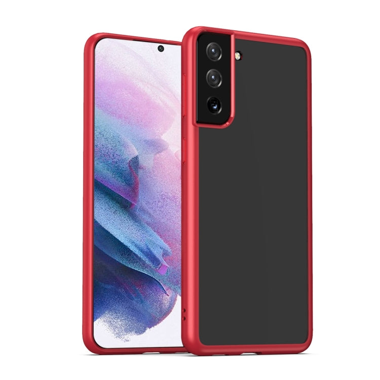 Clear Acrylic + TPU Four-corner All-inclusive Shockproof Case, For Samsung Galaxy S21+ 5G, For Samsung Galaxy S21 Ultra 5G, For Samsung Galaxy S21 5G