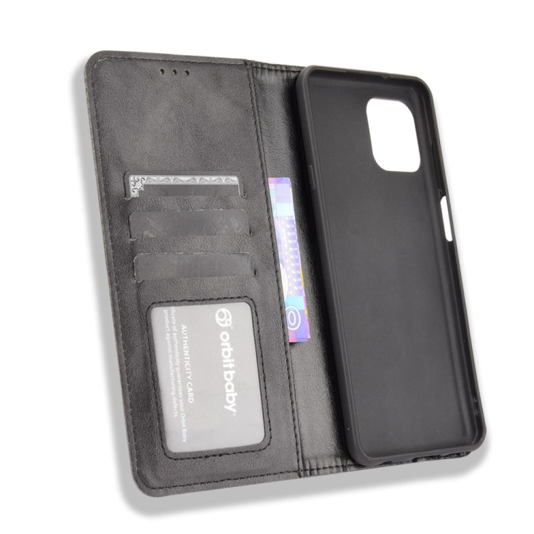 Magnetic Buckle Retro Crazy Horse Texture Horizontal Flip Leather Case with Holder & Card Slots & Photo Frame, Series 4