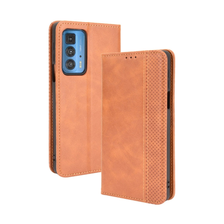 Magnetic Buckle Retro Crazy Horse Texture Horizontal Flip Leather Case with Holder & Card Slots & Photo Frame, Series 2