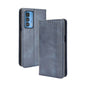 Magnetic Buckle Retro Crazy Horse Texture Horizontal Flip Leather Case with Holder & Card Slots & Photo Frame, Series 2