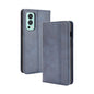 Magnetic Buckle Retro Crazy Horse Texture Horizontal Flip Leather Case with Holder & Card Slots & Photo Frame, Series 3