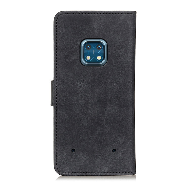 KHAZNEH Retro Texture PU + TPU Horizontal Flip Leather Case with Holder & Card Slots & Wallet