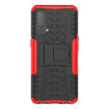 Tire Texture Shockproof TPU+PC Protective Case with Holder