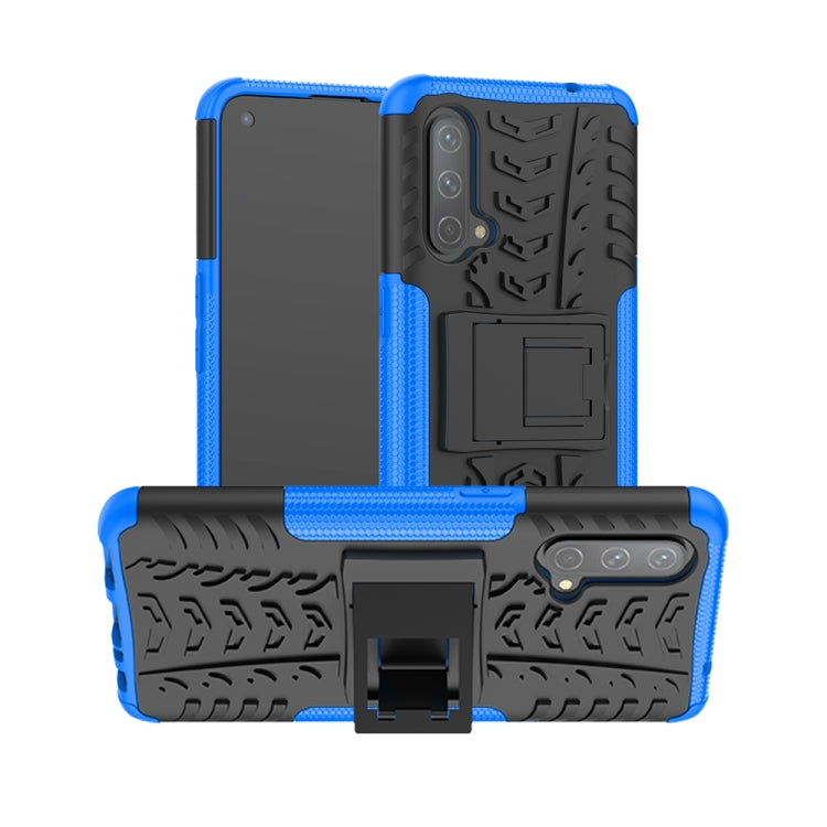 Tire Texture Shockproof TPU+PC Protective Case with Holder