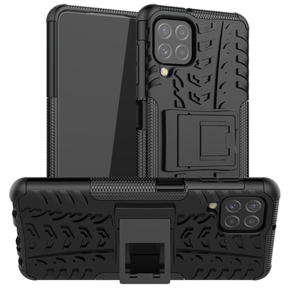 Tire Texture Shockproof TPU+PC Protective Case with Holder