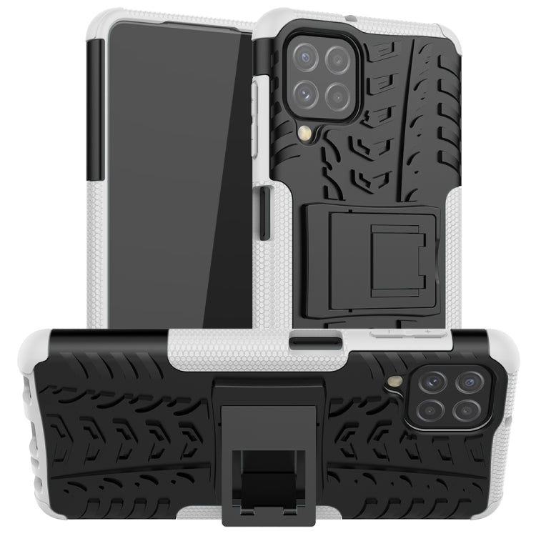 Tire Texture Shockproof TPU+PC Protective Case with Holder