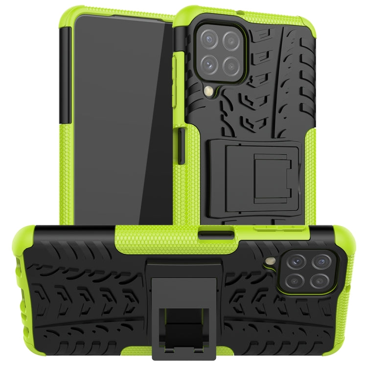 Tire Texture Shockproof TPU+PC Protective Case with Holder