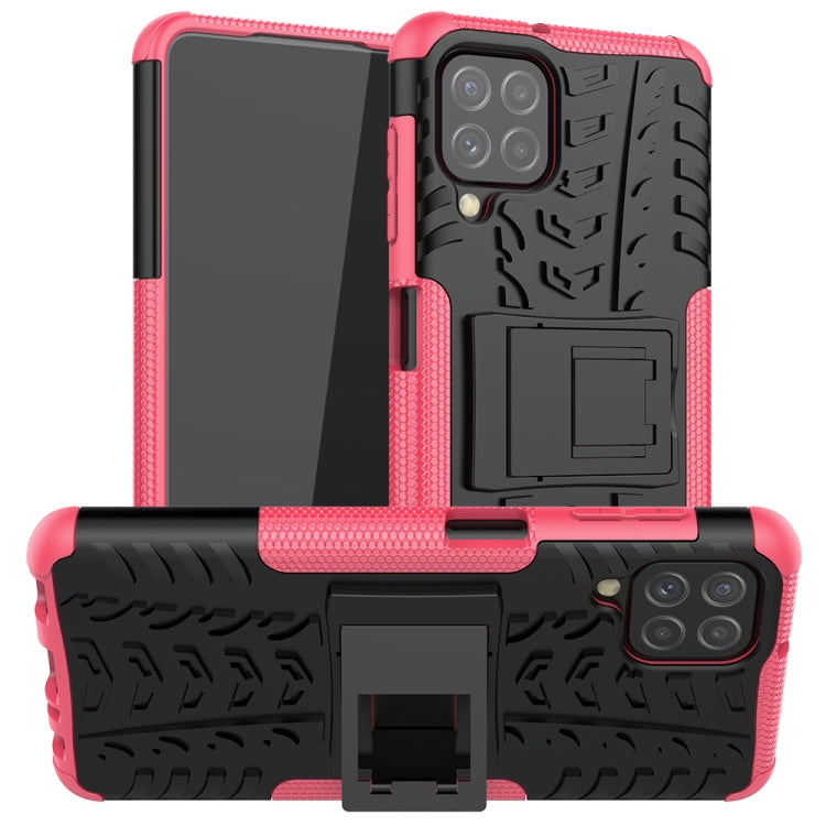 Tire Texture Shockproof TPU+PC Protective Case with Holder