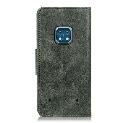 Mirren Crazy Horse Texture Horizontal Flip Leather Case with Holder & Card Slots & Wallet