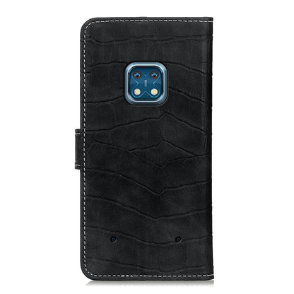 Magnetic Crocodile Texture Horizontal Flip Leather Case with Holder & Card Slots & Wallet