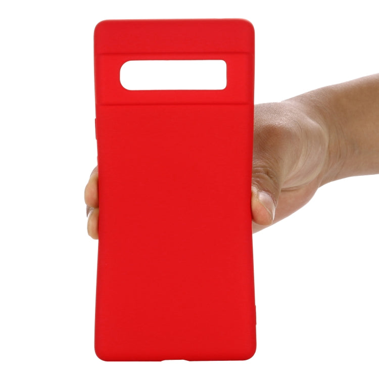 Pure Color Liquid Silicone Shockproof Full Coverage Case