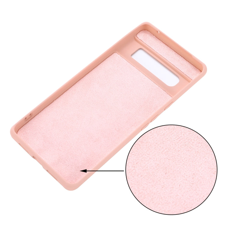 Pure Color Liquid Silicone Shockproof Full Coverage Case