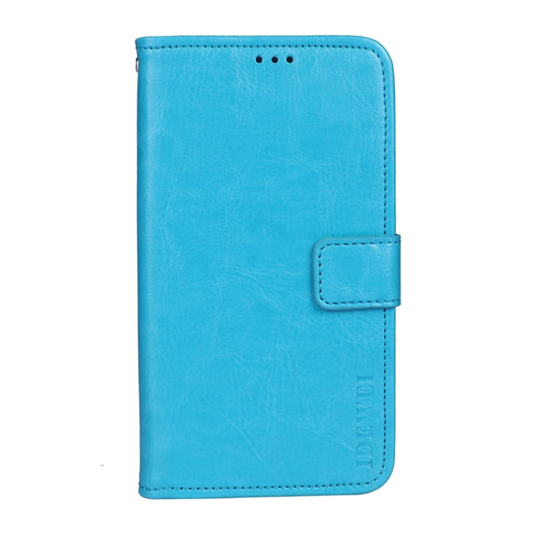 idewei Crazy Horse Texture Horizontal Flip Leather Case with Holder & Card Slots & Wallet, For Tecno Camon 17, For Huawei P50, For Tecno Camon 17P