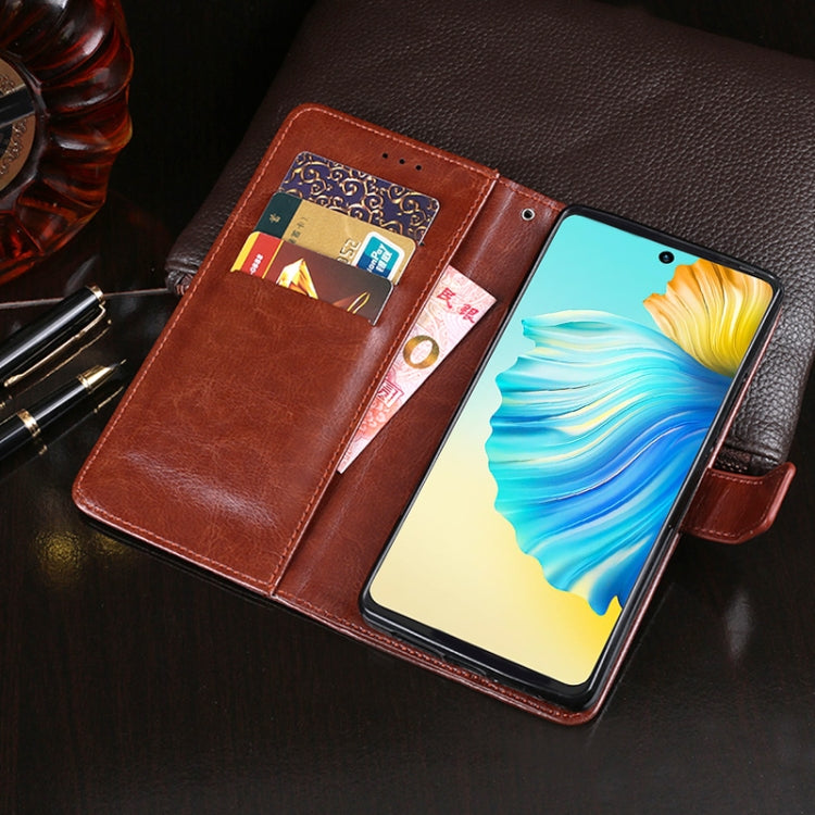 idewei Crazy Horse Texture Horizontal Flip Leather Case with Holder & Card Slots & Wallet, Series 3