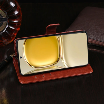 idewei Crazy Horse Texture Horizontal Flip Leather Case with Holder & Card Slots & Wallet, For Huawei P50 Pro, For Huawei Maimang 10 SE